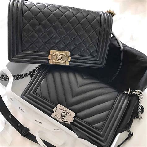 spot fake chanel boy bag|Chanel boys bag.